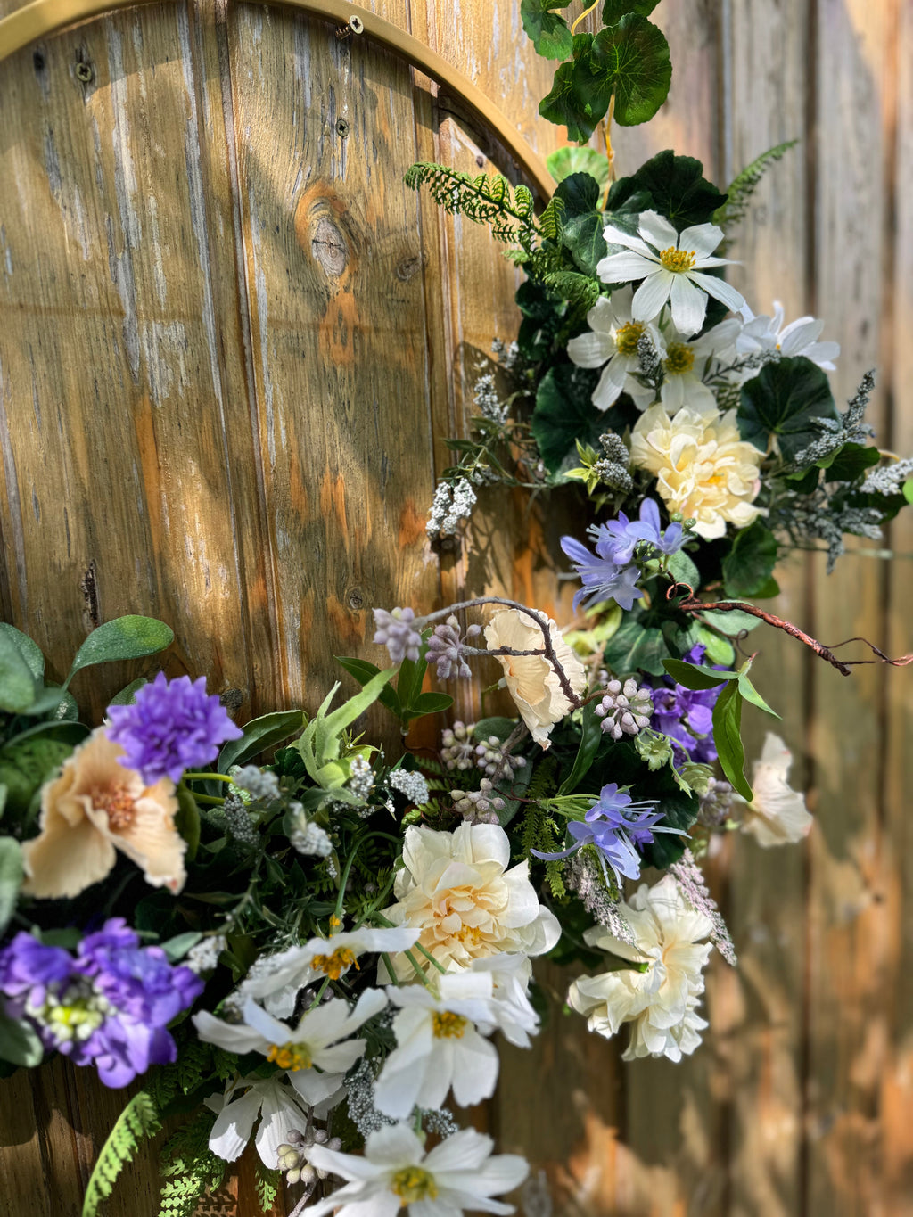 Flower garden wall decor-1