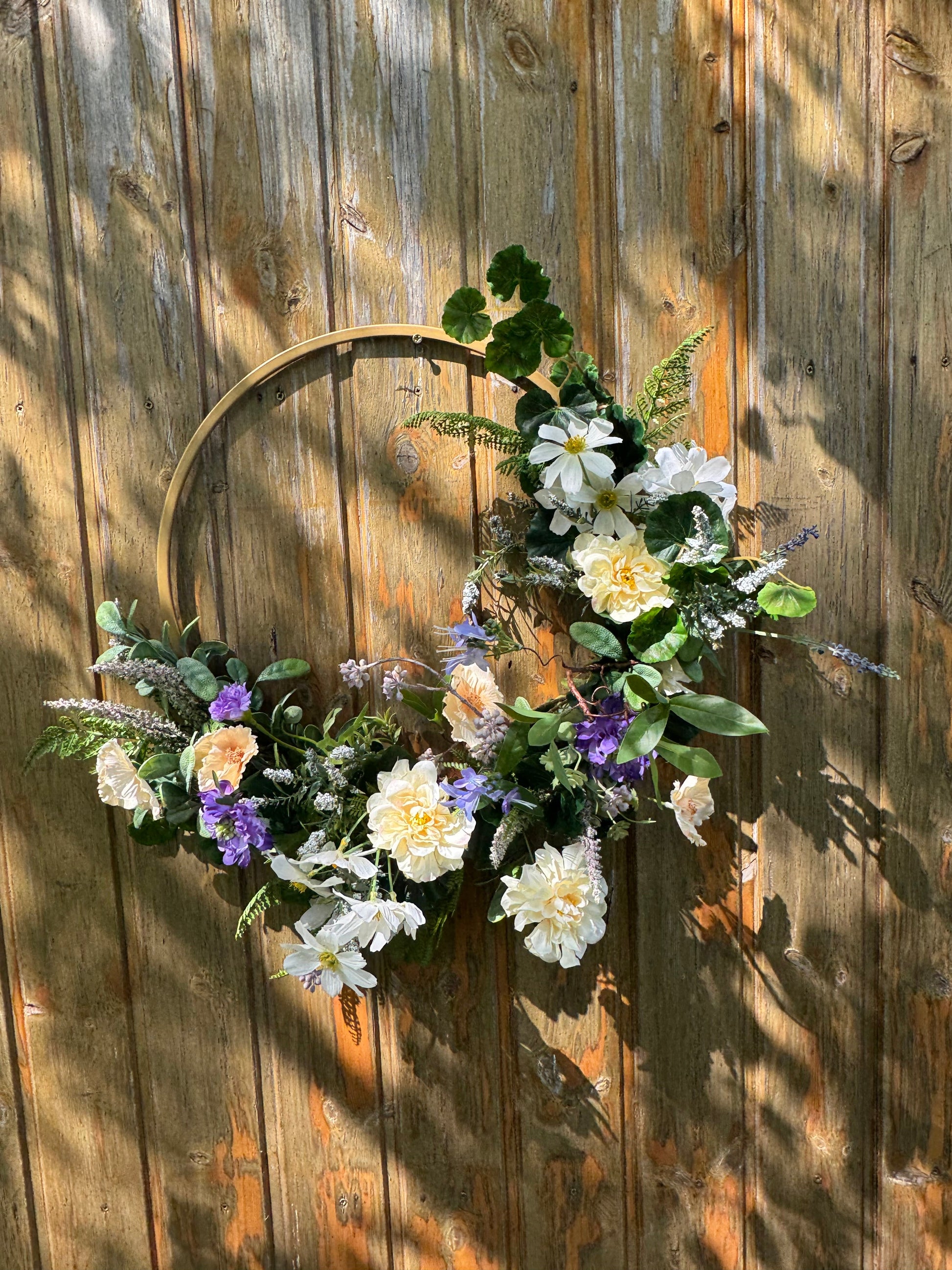 Flower garden wall decor-3