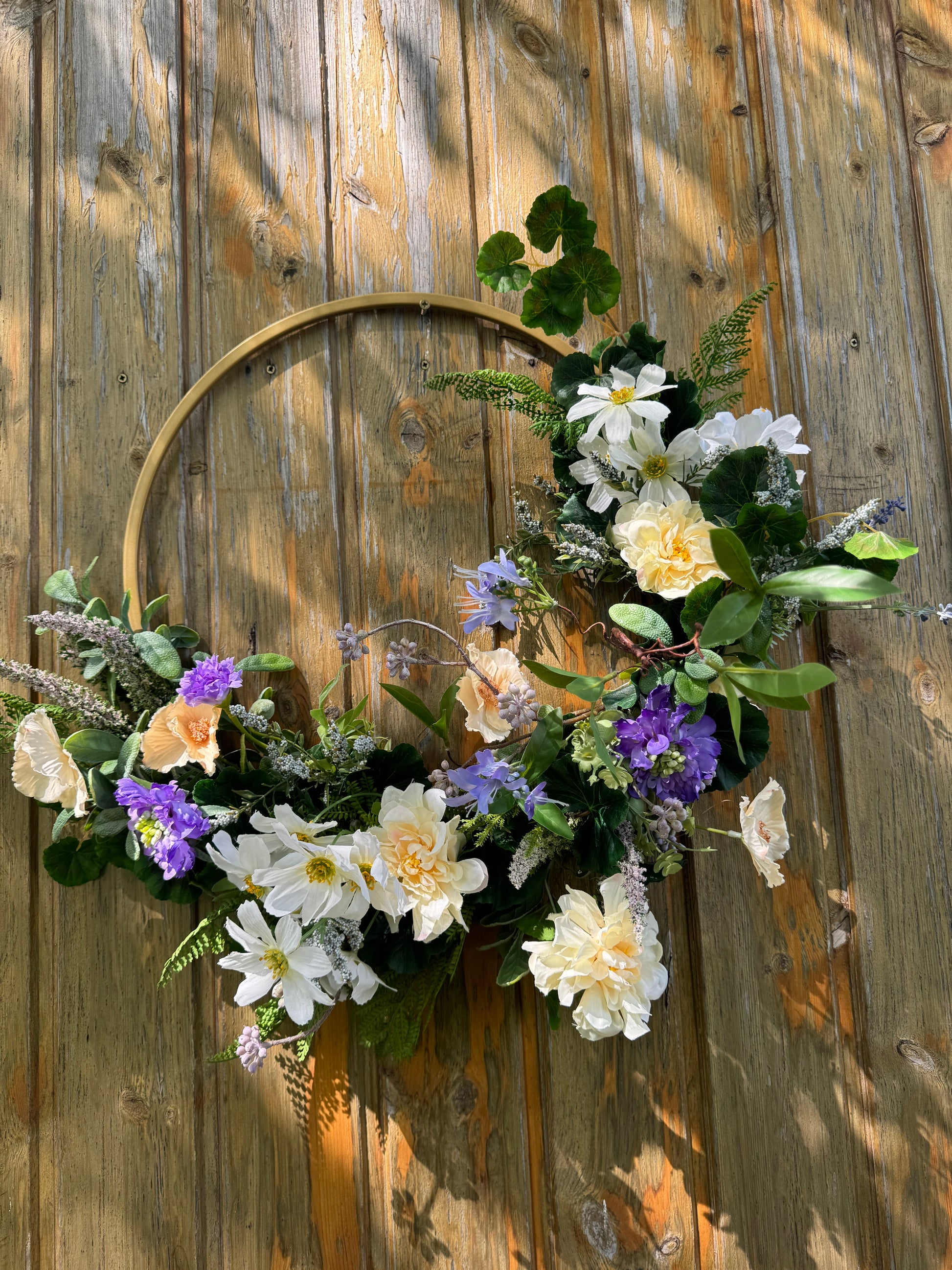 Flower garden wall decor-0